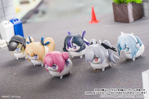 画像ギャラリー No.002のサムネイル画像 / 「勝利の女神：NIKKE」の電動で走るトレーディングフィギュアが6月に発売。ラインナップはDOROやCINDOROなどのDORO軍団，全6種類