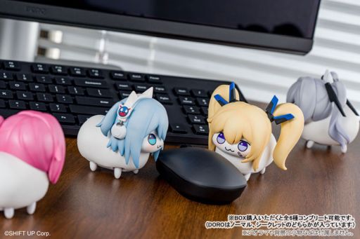 画像ギャラリー No.022のサムネイル画像 / 「勝利の女神：NIKKE」の電動で走るトレーディングフィギュアが6月に発売。ラインナップはDOROやCINDOROなどのDORO軍団，全6種類