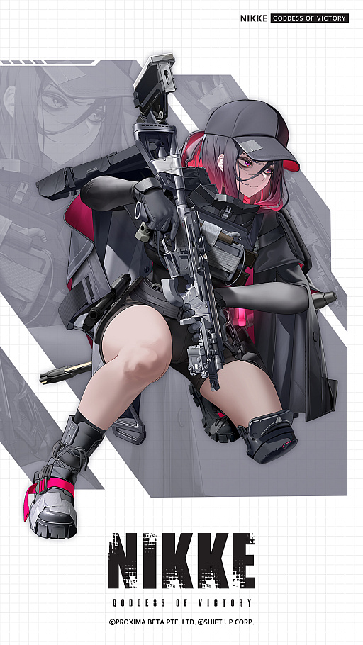 画像ギャラリー No.002のサムネイル画像 / 「勝利の女神：NIKKE」，新SSRニケ「E.H.」（CV：皆川純子）を3月5日に実装。過去の罪を償うためにニケとなった人物