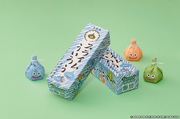 画像ギャラリー No.002のサムネイル画像 / 「ドラクエウォーク」,リアルおみやげプロジェクト第4弾「スライムういろう」の復刻を発表。販売期間は3月12日から6月14日まで
