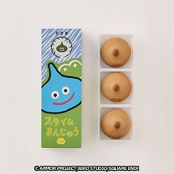 画像ギャラリー No.002のサムネイル画像 / 「ドラクエウォーク」，リアルおみやげプロジェクトの新コラボ商品「スライムまんじゅう」を発表。4月17日〜7月31日の期間で販売予定