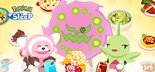 画像ギャラリー No.001のサムネイル画像 / 「Pokémon Sleep」，新ポケモン「ミカルゲ」が12月1日に登場。「デカ盛り！料理ウィーク vol.2」も開催