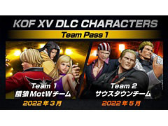 「THE KING OF FIGHTERS XV」,DLCキャラクター計12体を年内に配信。第1弾“餓狼MotWチーム”,第2弾“サウスタウンチーム”が登場