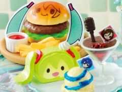 ピアプロキャラクターズがいっぱいの夢のカフェを再現したインテリアフィギュア「【初音ミクシリーズ】Miku’s Cafe」,商品画像を公開