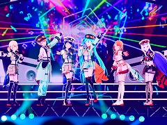 「プロジェクトセカイ」実在感が向上した3DCGライブをレポート。初音ミクや巡音ルカ，作中に登場する音楽ユニットのメンバーが等身大の姿で歌う！