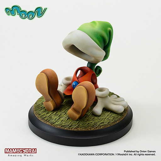 画像集#001のサムネイル/「moon」主人公“透明の少年”のフィギュアの予約受付が豆魚雷で本日スタート。moon×TORCH TORCHなキャップは本日発売