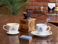 「ドラゴンクエスト」シリーズより,スライムの「純喫茶」風アイテムが登場。カリタ製のコーヒーミルなど