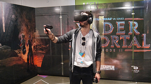 画像ギャラリー No.002のサムネイル画像 / 「Vader Immortal: A Star Wars VR Series - Episode II」がリリース。ダース・ベイダーからフォースの手ほどきを受けよう