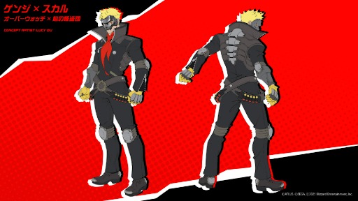 画像ギャラリー No.004のサムネイル画像 / 「オーバーウォッチ 2」,「ペルソナ5」に登場する「心の怪盗団」とのコラボを9月17日に開始。ジョーカーのスキンは,ウーヤンに