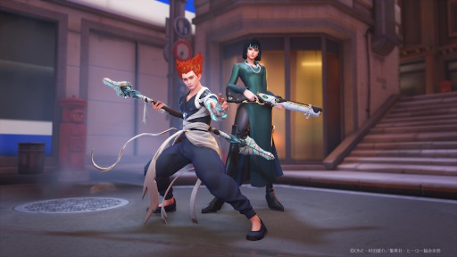 画像ギャラリー No.004のサムネイル画像 / 「オーバーウォッチ 2」，「ワンパンマン」コラボ第2弾を開始。アッシュの「地獄のフブキ」，ウーヤンの「ガロウ」実装