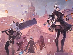 「オーバーウォッチ」と「ニーア」のコラボが3月11日にスタート。2B姿のキリコなど，コラボスキンを描いたコンセプトイラストを公開