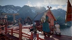 画像ギャラリー No.001のサムネイル画像 / オープンワールドアクションADV「紅の砂漠」，プレビュー映像第3弾「パイウェルでの暮らし」を公開。釣りや牧畜など生活要素を紹介