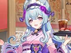 「原神」×スシロー,コラボ第2弾を9月10日から開催。夢見月瑞希やカチーナ,オロルン,早柚のピックやカードなどが付く商品を提供