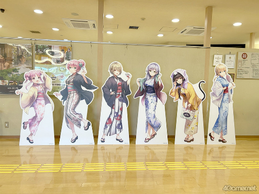 画像ギャラリー No.005のサムネイル画像 / コラボ風呂“31Aの湯”も登場!? 「ヘブンバーンズレッド」×「豊島園 庭の湯」コラボイベントレポート