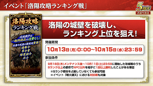 画像ギャラリー No.049のサムネイル画像 / ［インタビュー］「三國志 覇道」が5周年。新シーズン「戦火連天」で，待望の“軍馬”要素も実装。馬の配合で技能を厳選だ！