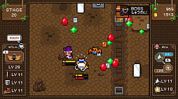 画像ギャラリー No.004のサムネイル画像 / 8Bitテイストアクションゲーム「魔女と勇者II」のNintendo Switch版が12月19日に配信