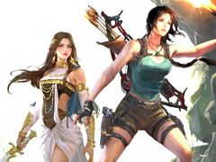 「NARAKA: BLADEPOINT」と「Tomb Raider」がコラボ。ララ・クロフトが弓矢を手にNARAKAの戦場に参戦する