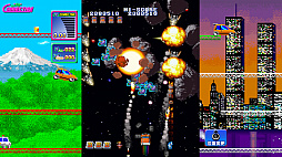 画像ギャラリー No.006のサムネイル画像 / Switch用STG「ゲーム天国 CruisinMix Special」が本日配信。自機キャラとして，ジャレコのキャラたちや東亜プラン「TATSUJIN」の機体が登場