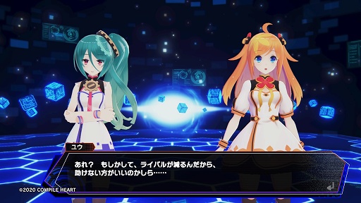 画像集#013のサムネイル/「ブイブイブイテューヌ」プレイレポート。女神とVTuberの力を合わせ,コンテンツを破壊するアンチを浄化せよ!