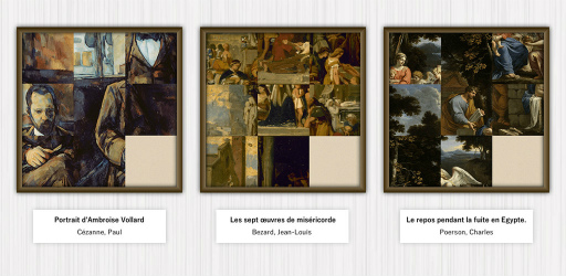 画像ギャラリー No.001のサムネイル画像 / 名画を毎日追加。「スライドパズルミュージアム」が配信開始