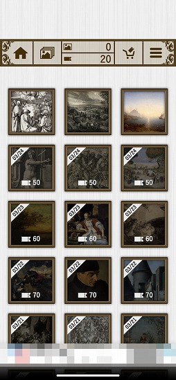 画像ギャラリー No.008のサムネイル画像 / 数々の名画を楽しもう。パズルゲーム「スライドパズルミュージアム」を紹介する「（ほぼ）日刊スマホゲーム通信」第2272回