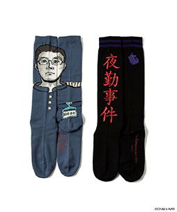 画像ギャラリー No.006のサムネイル画像 / 「夜勤事件」とZOZOTOWNがコラボ。「船橋先輩」の顔をプリントしたフーディを始めとした全11型のアイテムを2月17日より発売