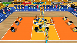 画像ギャラリー No.002のサムネイル画像 / Switch版「机でバレー」が本日配信。コートの追加や4人対戦，チームのエディットモードなどを追加収録