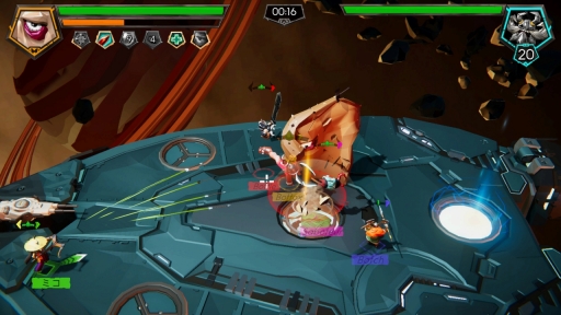 画像ギャラリー No.006のサムネイル画像 / 巨大な食パンにサイコロ……強大なボスとヴァイキングたちが戦う非対称型対戦ゲーム「BOSSGARD」のPC向け日本語版を先行プレイ