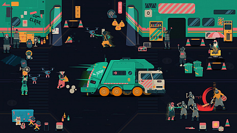 画像集#003のサムネイル/キュー・ゲームスの新作「SCRAPPERS」がApple Arcadeに登場。ゴミであふれる街を全力でクリーンアップしよう