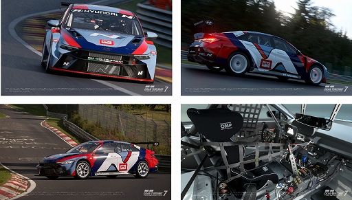 画像ギャラリー No.002のサムネイル画像 / 「グランツーリスモ7」，ヒョンデ エラントラ N TC，ポルシェ 911 GT3 R（992），シャオミ SU7 Ultraが登場