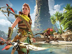「Horizon Forbidden West」の最新ゲームプレイ映像が公開。主人公アーロイがさまざま武器やアビリティで敵や機械獣と戦うシーンを収録