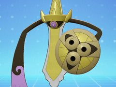 「Pokémon UNITE」のギルガルドは,相手の動きを読むことが必須のバランス型ポケモン