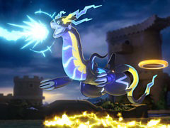 「Pokémon UNITE」に伝説のポケモン「ミライドン」が2月27日より参戦。参戦記念の特別アートも公開