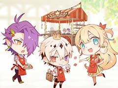 「悪魔王子と操り人形」オフィシャルショップを公開。箱庭を再現したアクリルジオラマや,ティスの誕生日を記念したフラワーボックスが登場