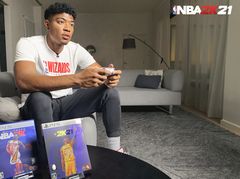 「NBA 2K21」,日本公式アンバサダー八村 塁選手がYouTuber Riuto AFさんと対戦するゲームプレイ映像が公開。八村選手のメッセージも
