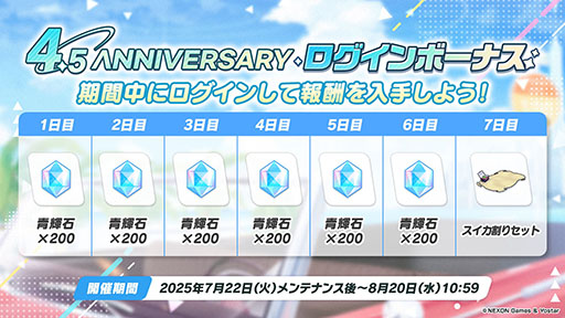 画像ギャラリー No.024のサムネイル画像 / 「ブルアカ」,水着姿のハスミやミカたちが新規参戦。7月22日にスタートする新イベントの詳細や各社とのコラボなど新情報が一挙公開に