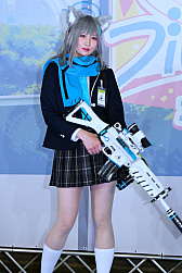 画像ギャラリー No.020のサムネイル画像 / 「ブルーアーカイブ」5周年記念イベントレポート。高さ約7mの巨大なゲブラが会場内に。ステージでは新情報の発表も