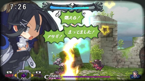 画像集#017のサムネイル/「プリニー1・2」でプレイできるアサギウォーズの情報と追加要素を紹介。魔界大根は最初から利用可能に