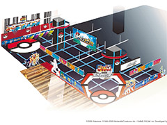 「ポケモンメザスタ」のオフィシャルゲームフィールド「メザスタジオ川崎」がnamcoラゾーナ川崎店に9月17日オープン