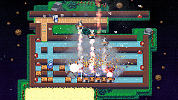 画像ギャラリー No.004のサムネイル画像 / PS4/Switch用ソフト「Radical Rabbit Stew」が9月に配信。凶暴なウサギたちを殴ってシチュー鍋に叩き込んでいくパズルアクション