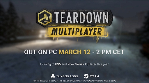 画像ギャラリー No.001のサムネイル画像 / すべてを破壊できるサンドボックス強盗ACT「Teardown」に待望のマルチプレイが実装。3月12日配信予定