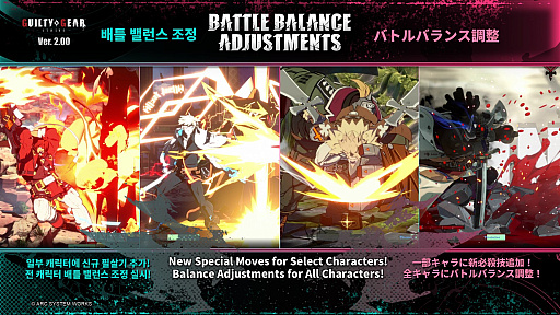 画像ギャラリー No.002のサムネイル画像 / 「GUILTY GEAR ‐STRIVE‐」で「紗夢」「ロボカイ」の参戦が決定。全キャラのバトルバランス調整も実施されるVer.2.00は，4月9日に配信予定