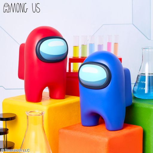 画像ギャラリー No.002のサムネイル画像 / 「Among Us」，アミューズメント専用景品を4月14日より順次展開。クルーメイトをモチーフにした約18cmのソフビフィギュアも登場