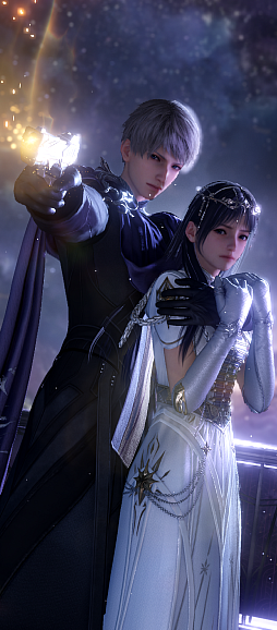 画像ギャラリー No.008のサムネイル画像 / ［プレイレポ］「恋と深空」Ver5.0「2周年盛典」先行体験。ホームで深まる日常と，全宙帝国を舞台にした思念の物語