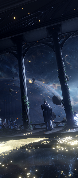 画像ギャラリー No.013のサムネイル画像 / ［プレイレポ］「恋と深空」Ver5.0「2周年盛典」先行体験。ホームで深まる日常と，全宙帝国を舞台にした思念の物語