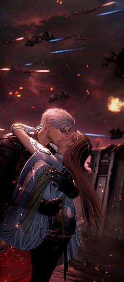 画像ギャラリー No.020のサムネイル画像 / ［プレイレポ］「恋と深空」Ver5.0「2周年盛典」先行体験。ホームで深まる日常と，全宙帝国を舞台にした思念の物語