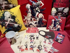 「ノーモア★ヒーローズ」とヴィレッジヴァンガードがコラボ。限定グッズの受注販売をオンラインストアで開始