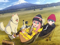 「ゆるキャン△ VIRTUAL CAMP 〜本栖湖編〜」が本日リリース。続編「麓キャンプ場編」のメインビジュアルが公開に