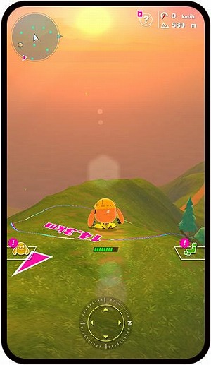 画像ギャラリー No.003のサムネイル画像 / 「ユージェネ」，Google Maps Platformゲームサービスの地形標高機能をオープンワールドに採用