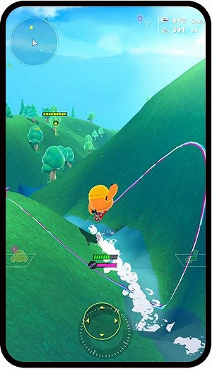 画像ギャラリー No.008のサムネイル画像 / 「ユージェネ」，Google Maps Platformゲームサービスの地形標高機能をオープンワールドに採用